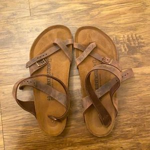 Birkenstock adjustable strap sandle